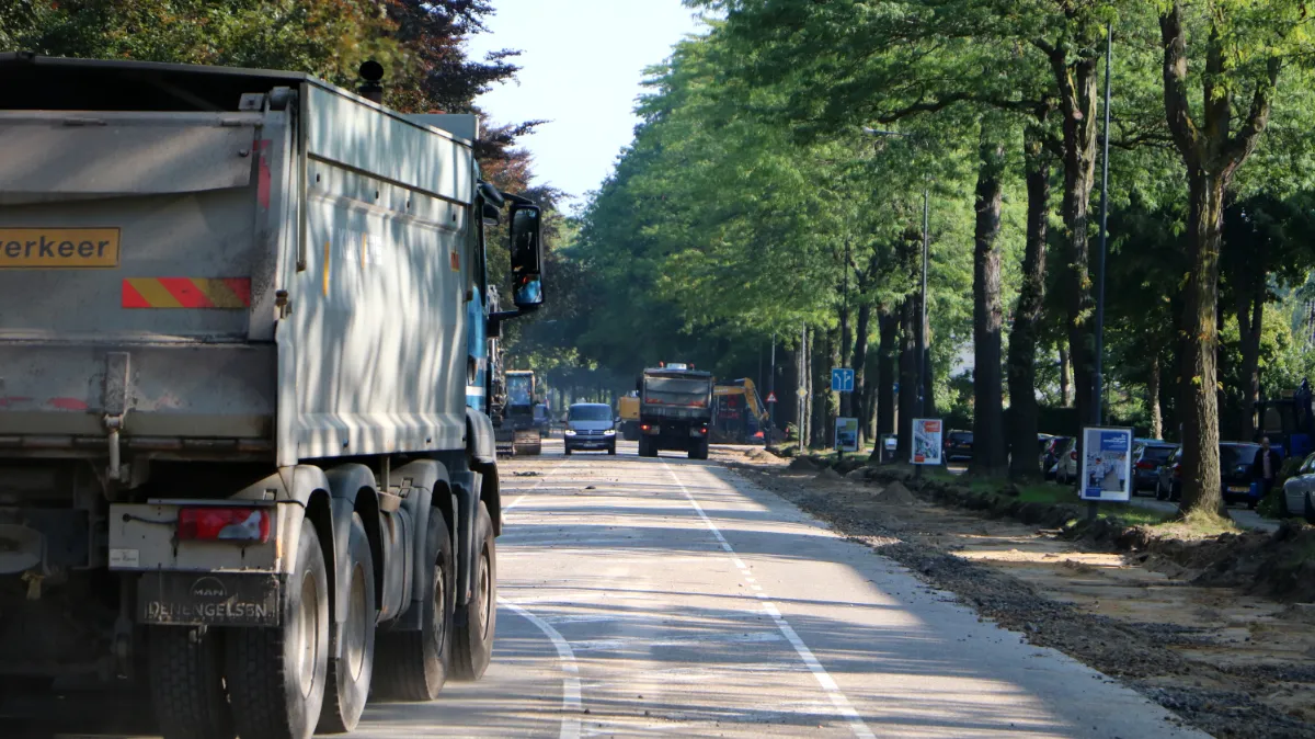 werkzaamheden op dr nolenslaan