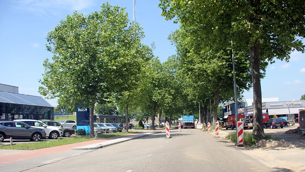 werkzaamheden reconstructie industriestraat sittard in 2016