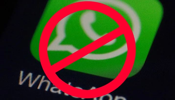 whatsapp verbod