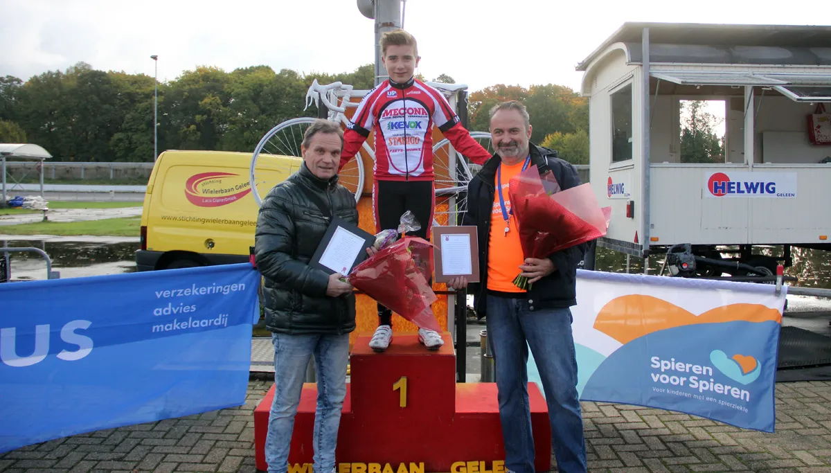 wielerbaan geleen ad wijnands jarne vannut en michel van dijke