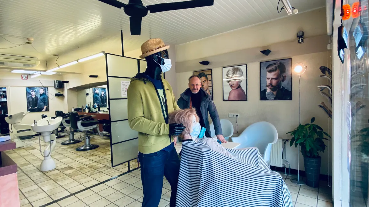 wil smeets kappersdemonstratie 1