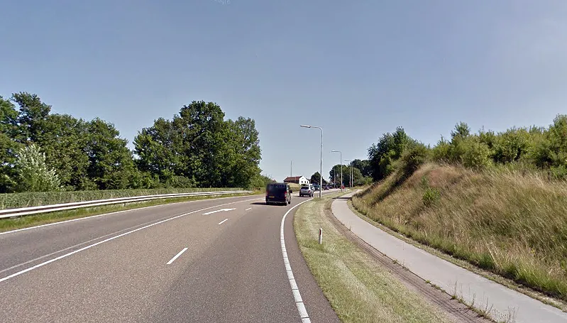 windrakerberg n276 inhaalstrook invoegen