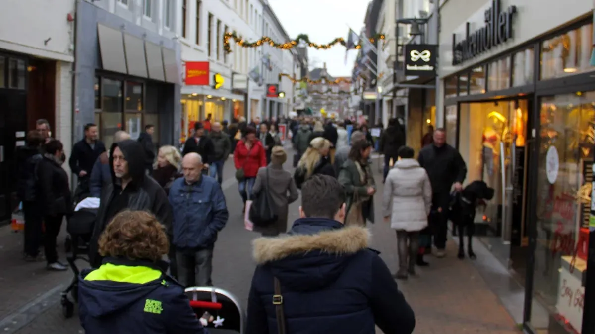 winkelstraat december