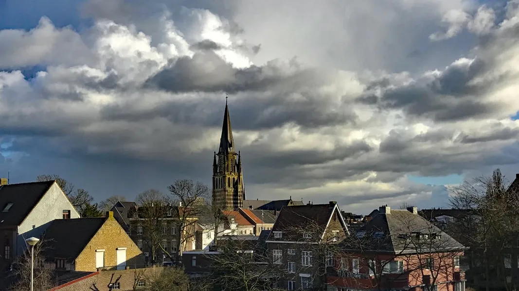 winterse buien boven sittard