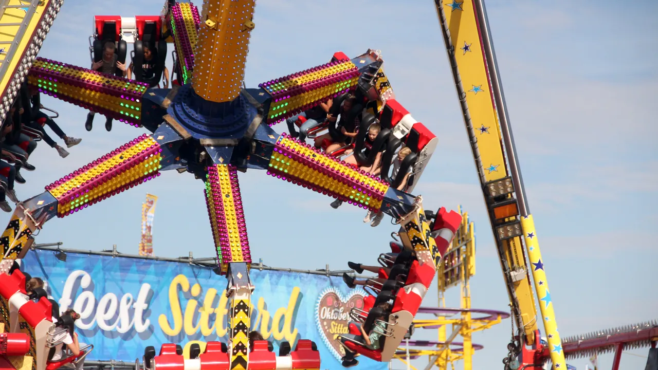 zomers weer tijdens oktoberfeest sittard