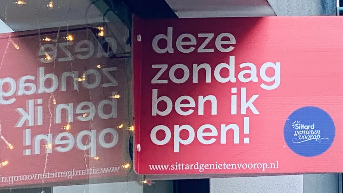 zondagsopening winkels sittard geleen