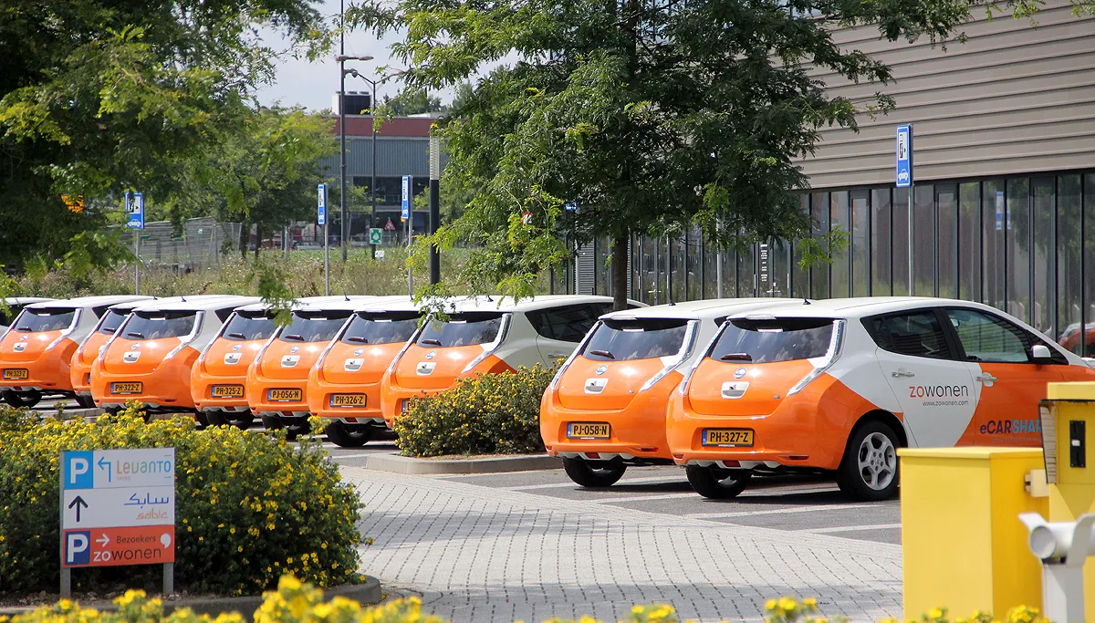 zowonen elektrische auto wagenpark