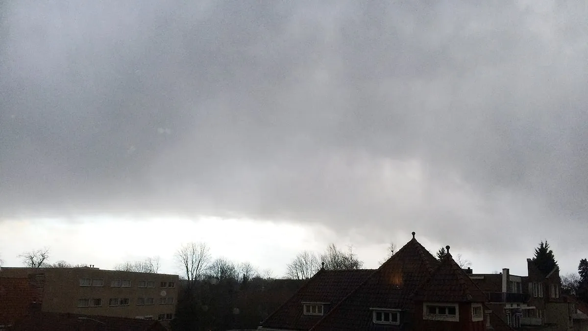 zware windstoten verwacht