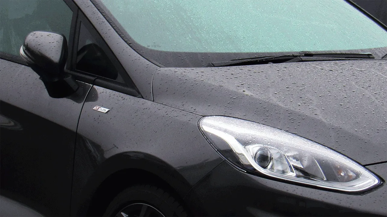 zwarte ford fiesta st line gestolen