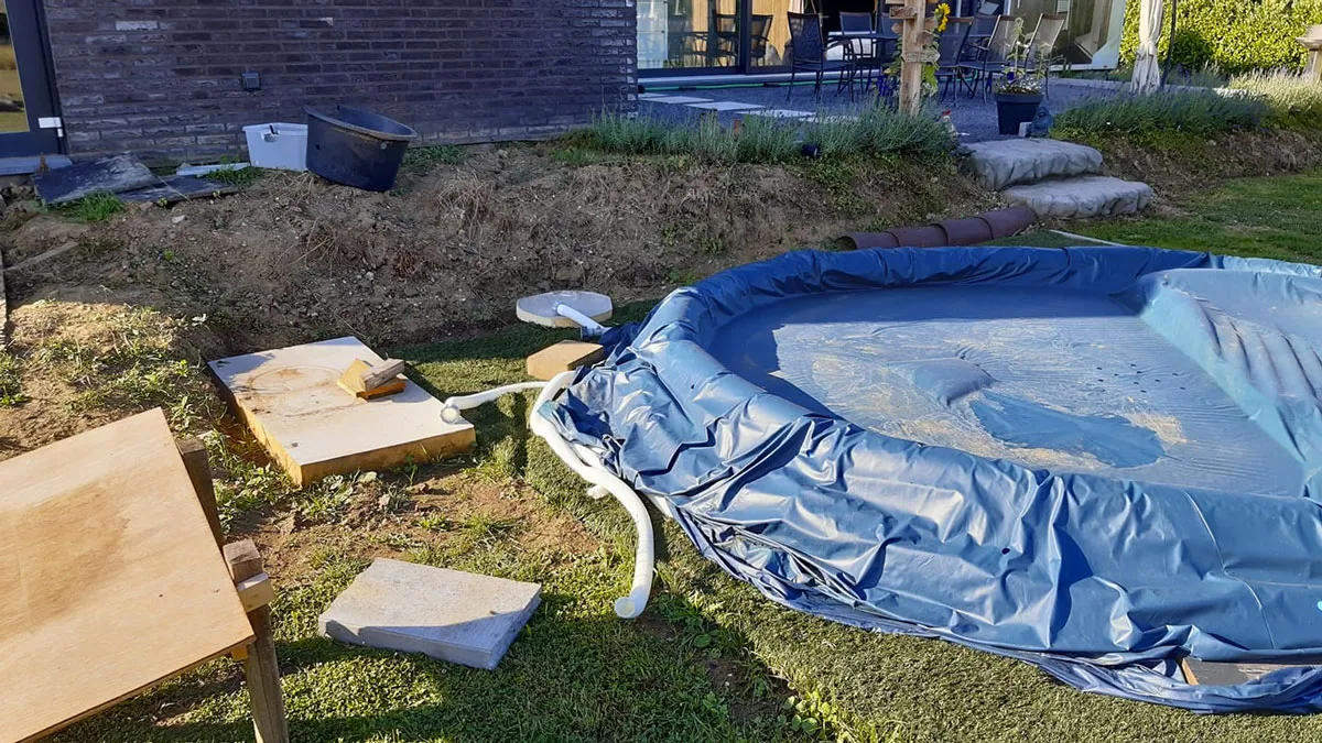 zwembad tuin nieuwstadt