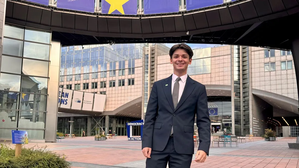 pepijn pi van de venne d66 in brussel