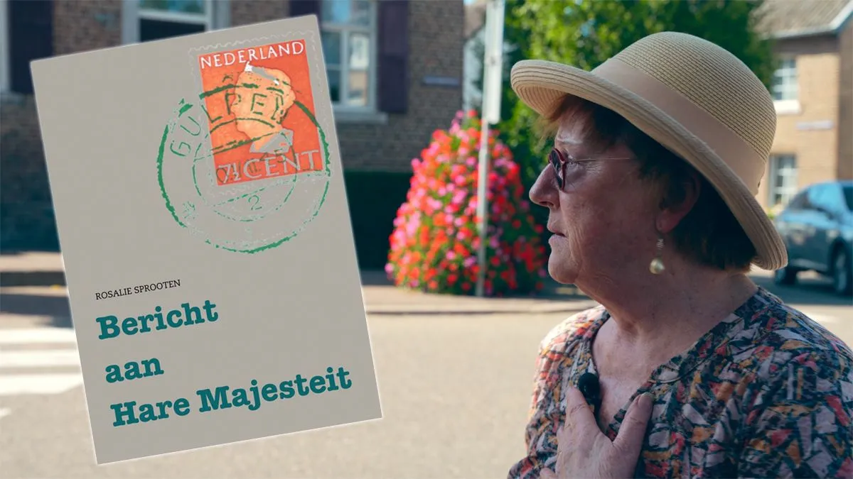 foto rosalie sprooten en haar boek