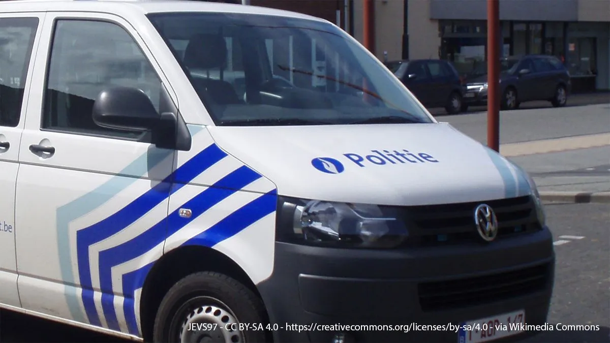 politiebusje belgie