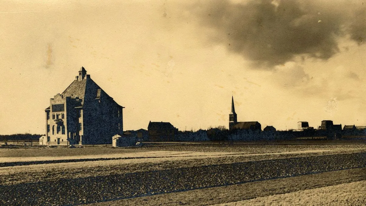 geleen 1915 gemeentehuis kerk lutterade staatsmijn maurits