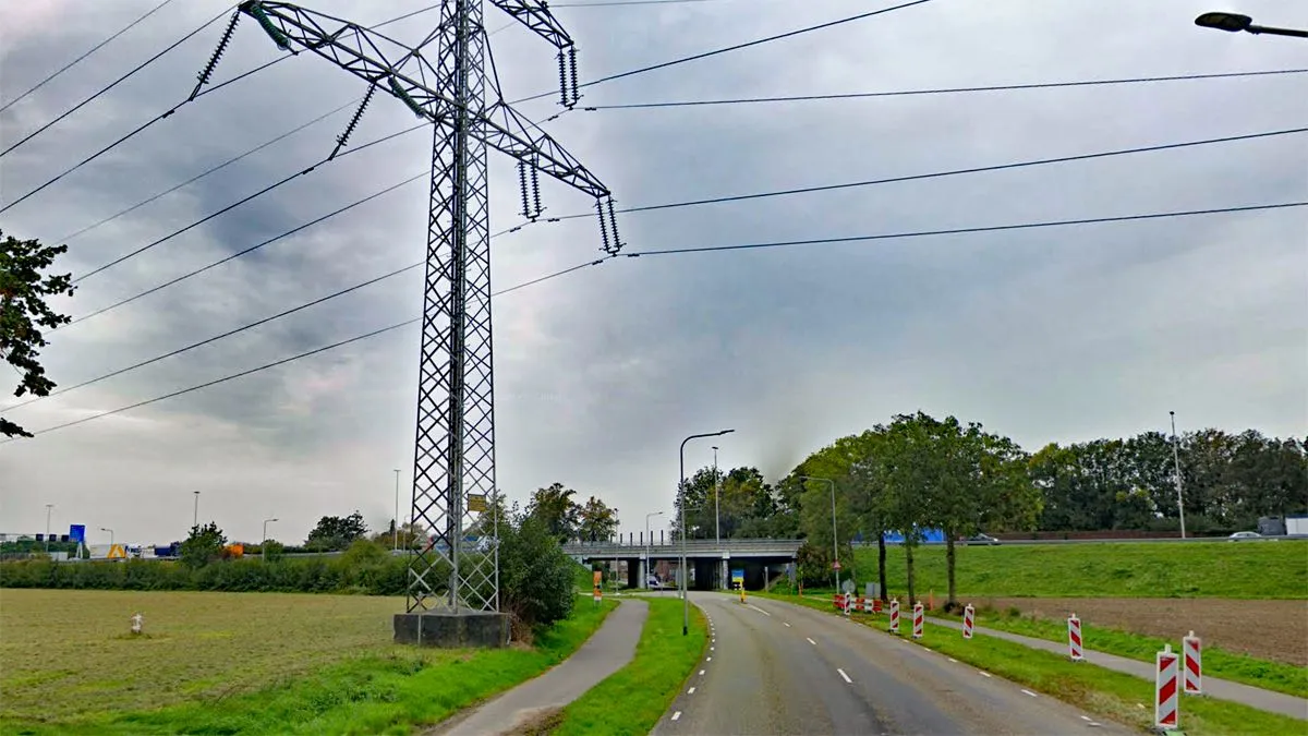 holtummerweg voor viaduct bij holtum