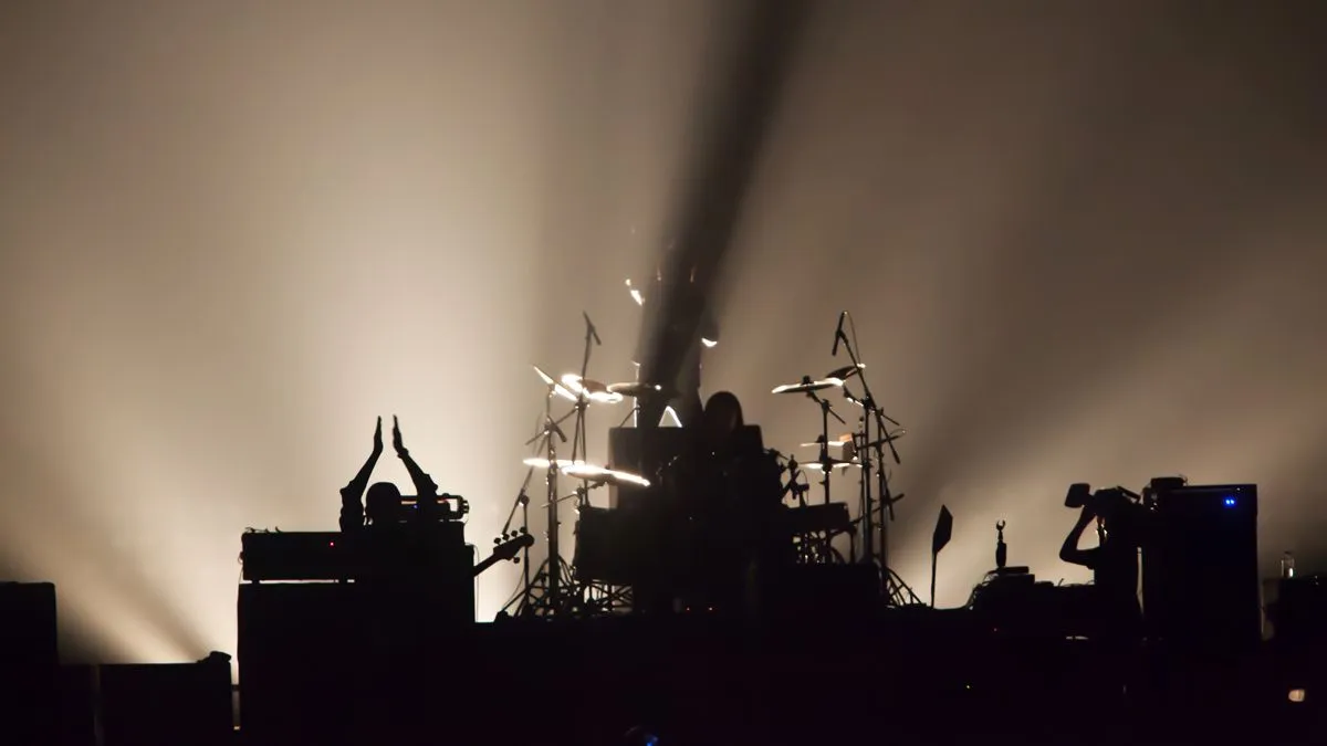 sfeerplaatje bandpodium festival