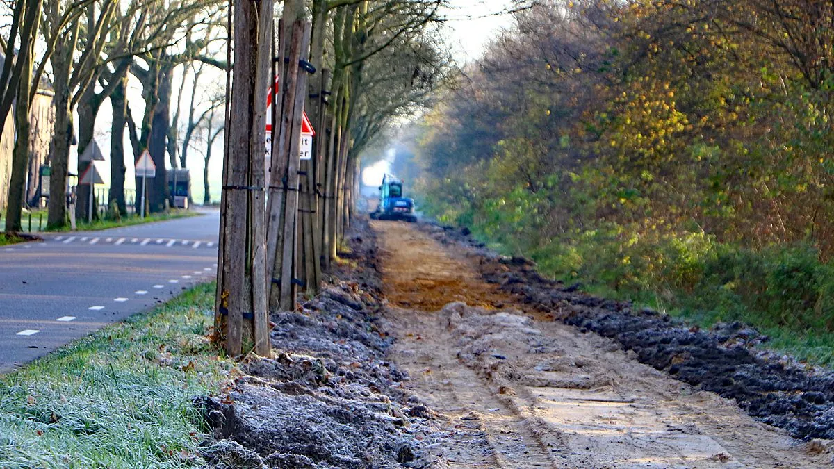 fietspad einighausen oude postbaan 1