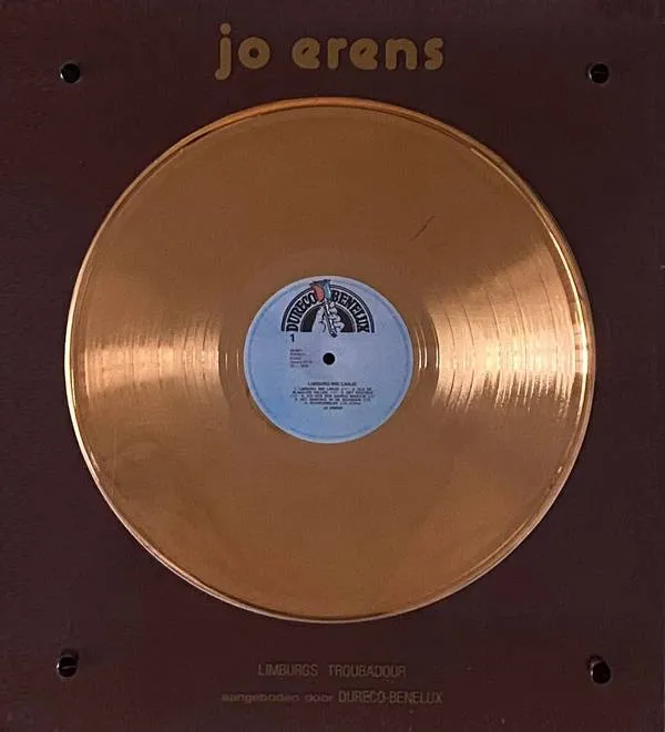 jo erens gouden plaat