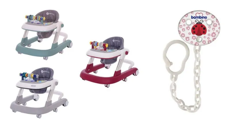 veiligheidswaarschuwing loopstoel speenketting