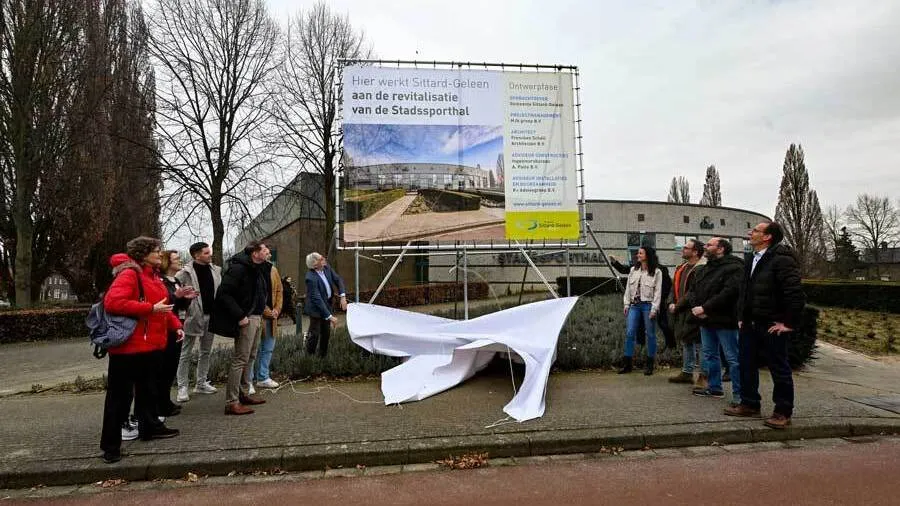 stadssporthal sittard wordt opgeknapt
