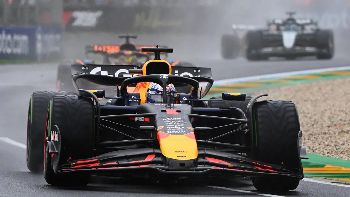 2025f1gp01 max verstappen tijdens de race