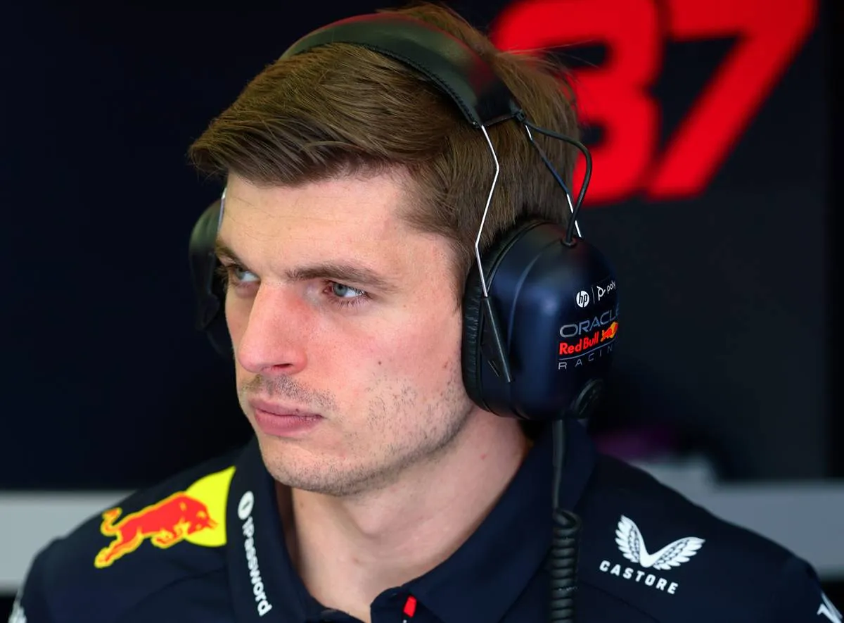 2025f1gp04 verstappen niet in actie vt1