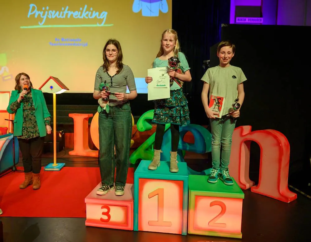 winnaars de nationale voorleeswedstrijd 2025 limburg