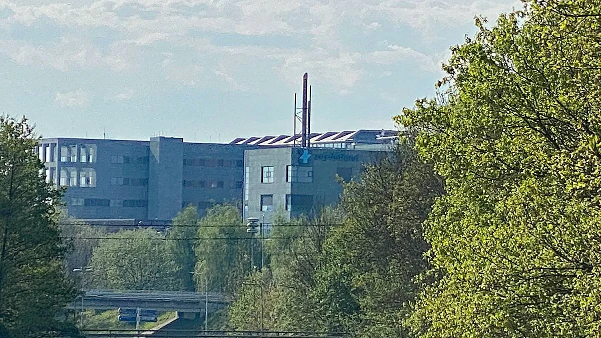 zuyderland ziekenhuis vanaf viaduct eggerweg