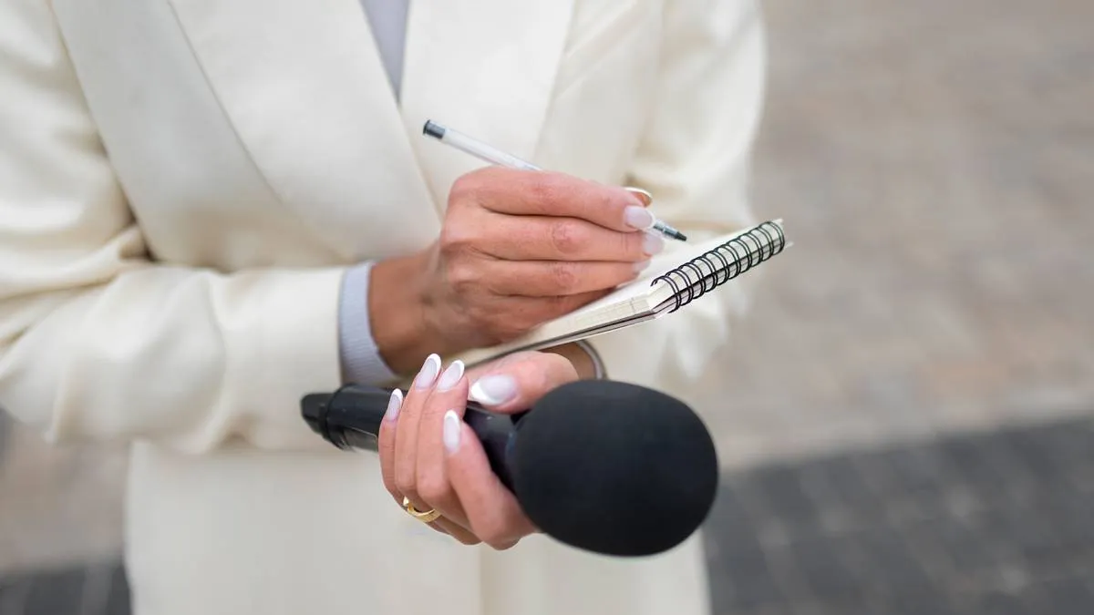 journalist verslaggever