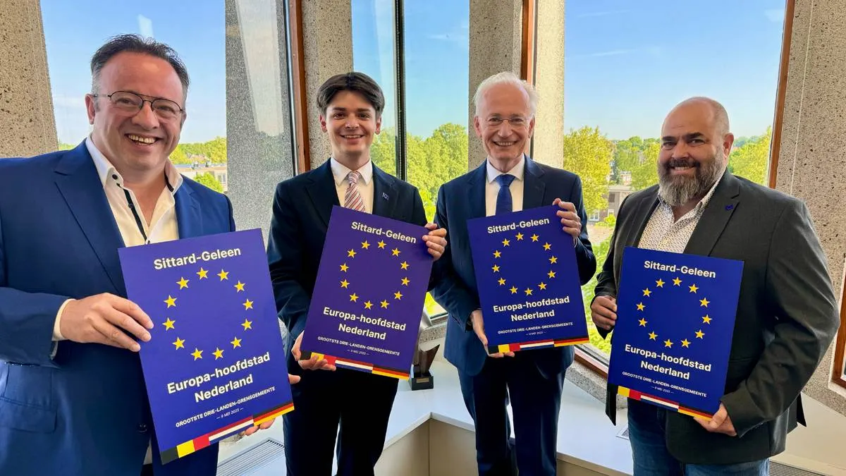 sittard europahoofdstad van nederland
