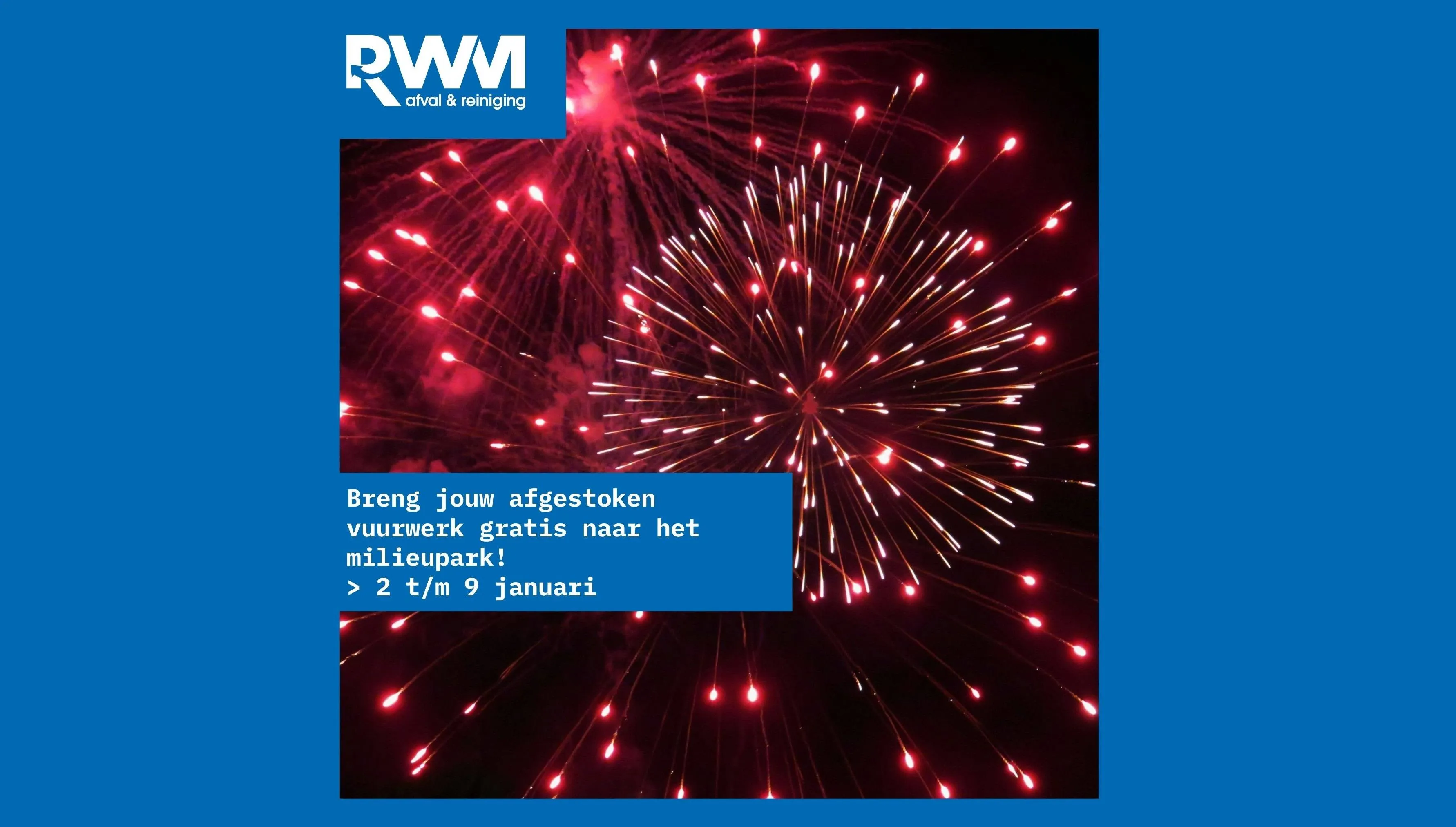 Vuurwerk gratis naar MP