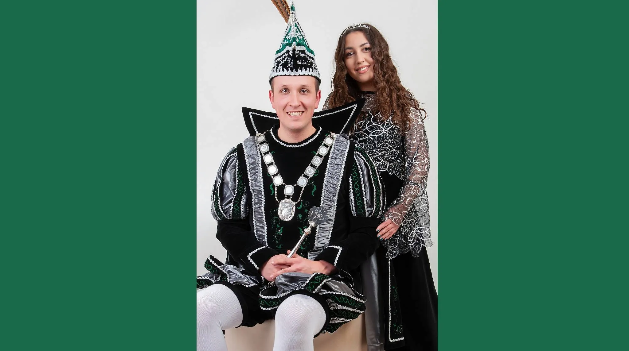 Prins Mike I en Prinses Jaimy Action-foto Born