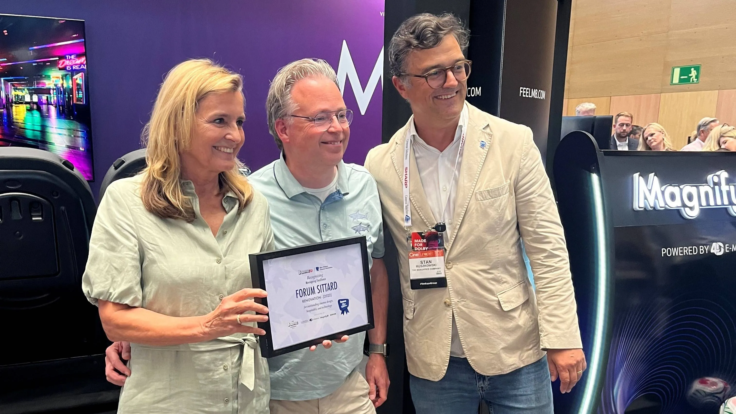 Forum Sittard neemt Blue Ribbon in ontvangst