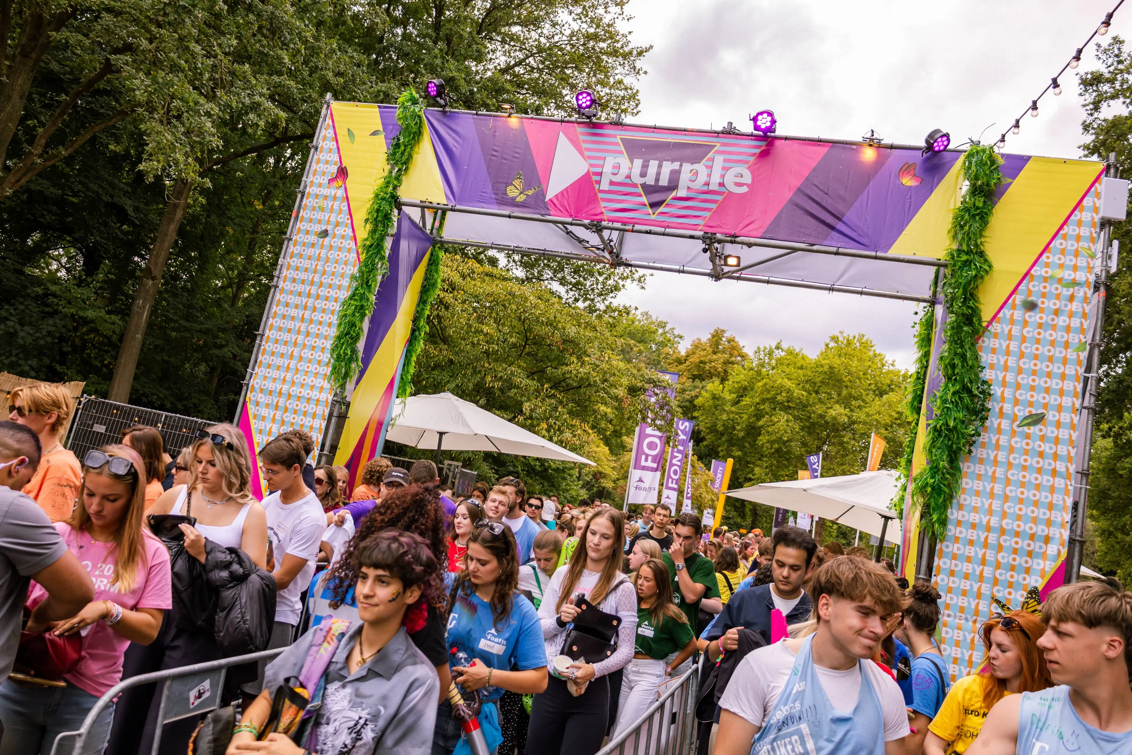 Entree bij Purple Festival 2025, foto door Fenna Dijkstra Beeldsterk