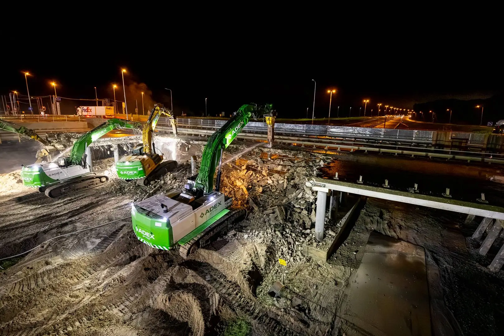 Sloop viaduct bij Born
