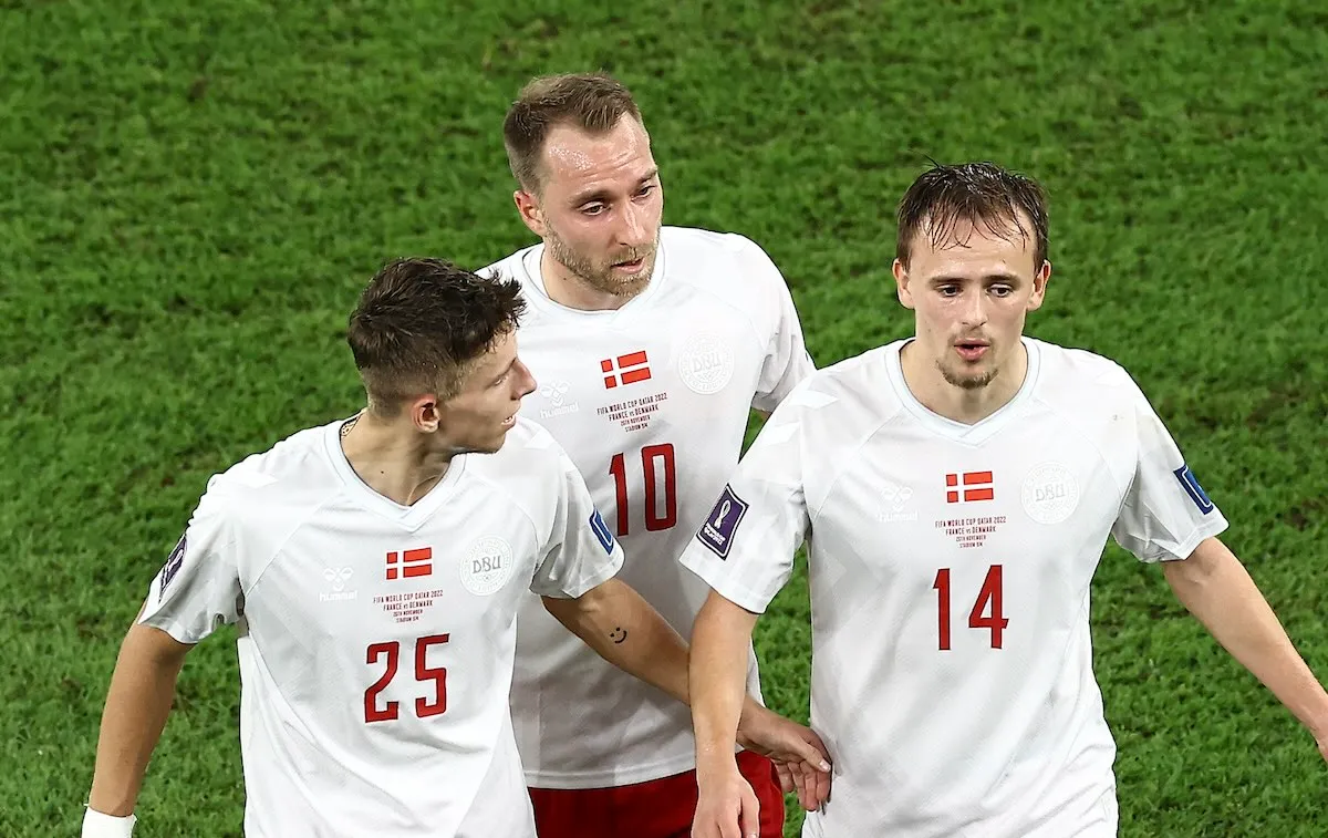 christian eriksen jesper lindstrom mikkel damsgaard