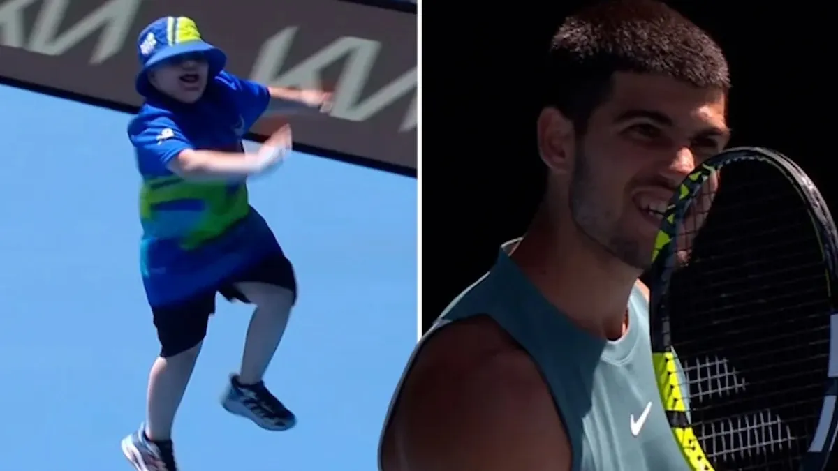 carlos alcaraz fan australian open