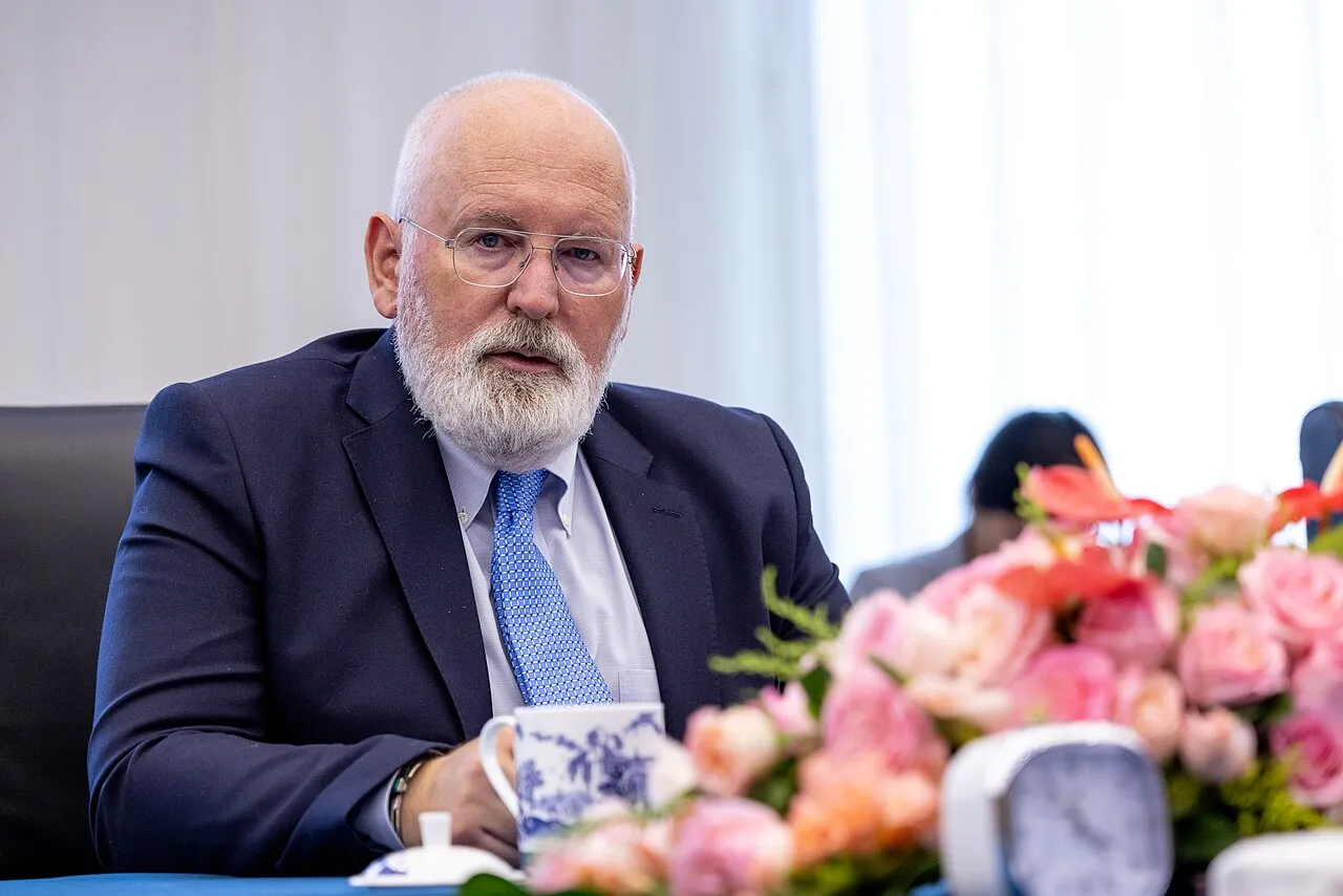 visit of frans timmermans in china 2023