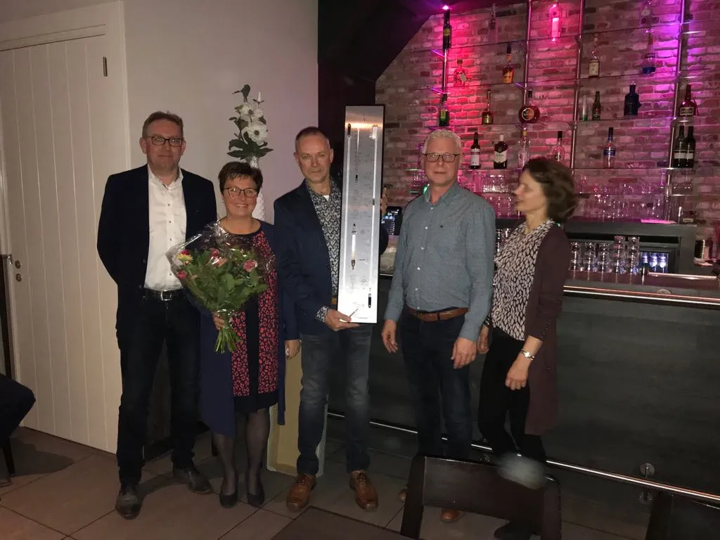 albert hulst jubileert bij multimontage