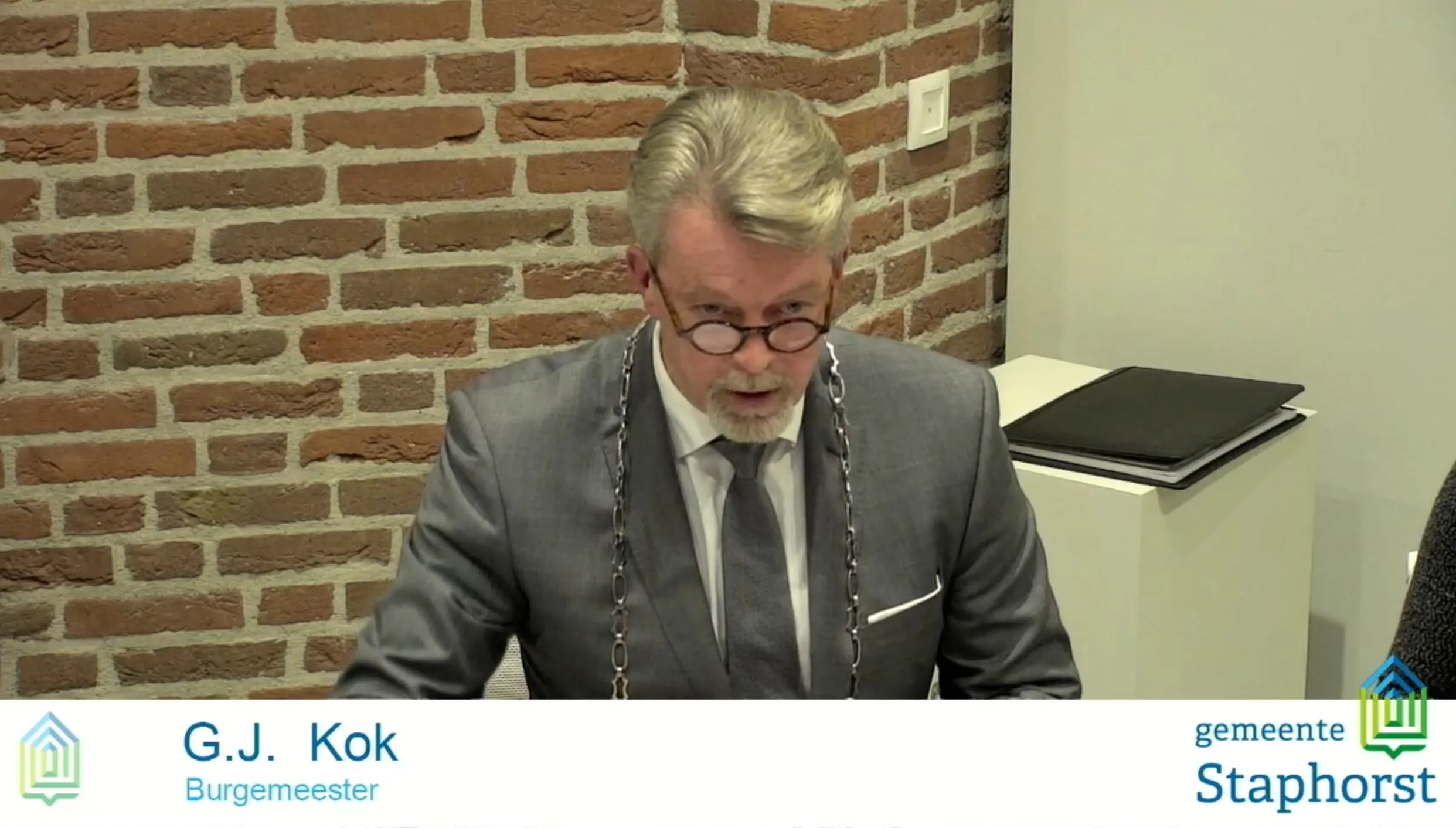 burgemeester gerrit jan kok gemeente staphorst
