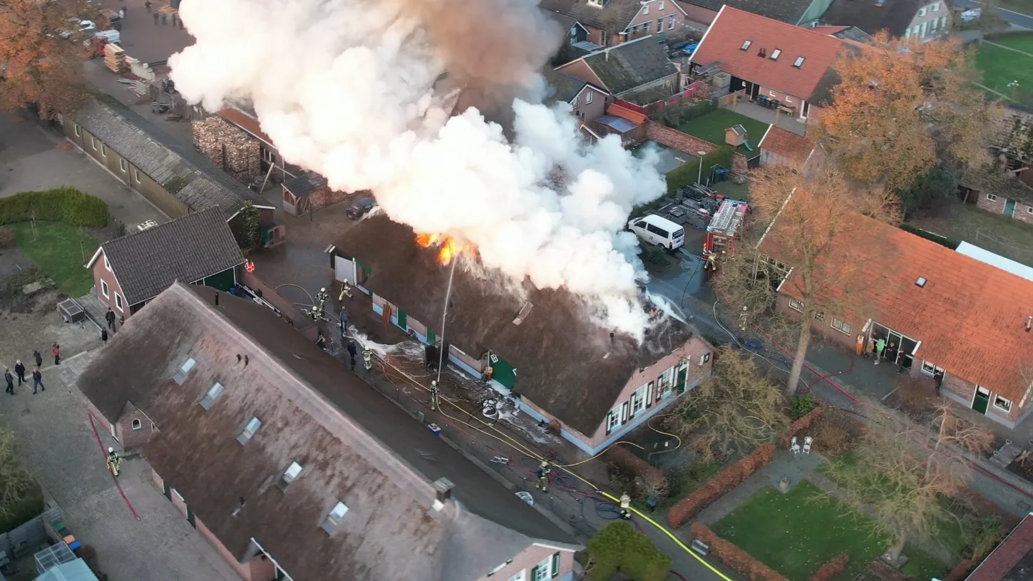 dronebeeld grote brand 12 12 2022 justin meinema