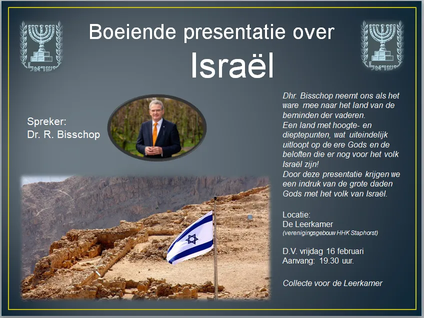 flyer israelavond