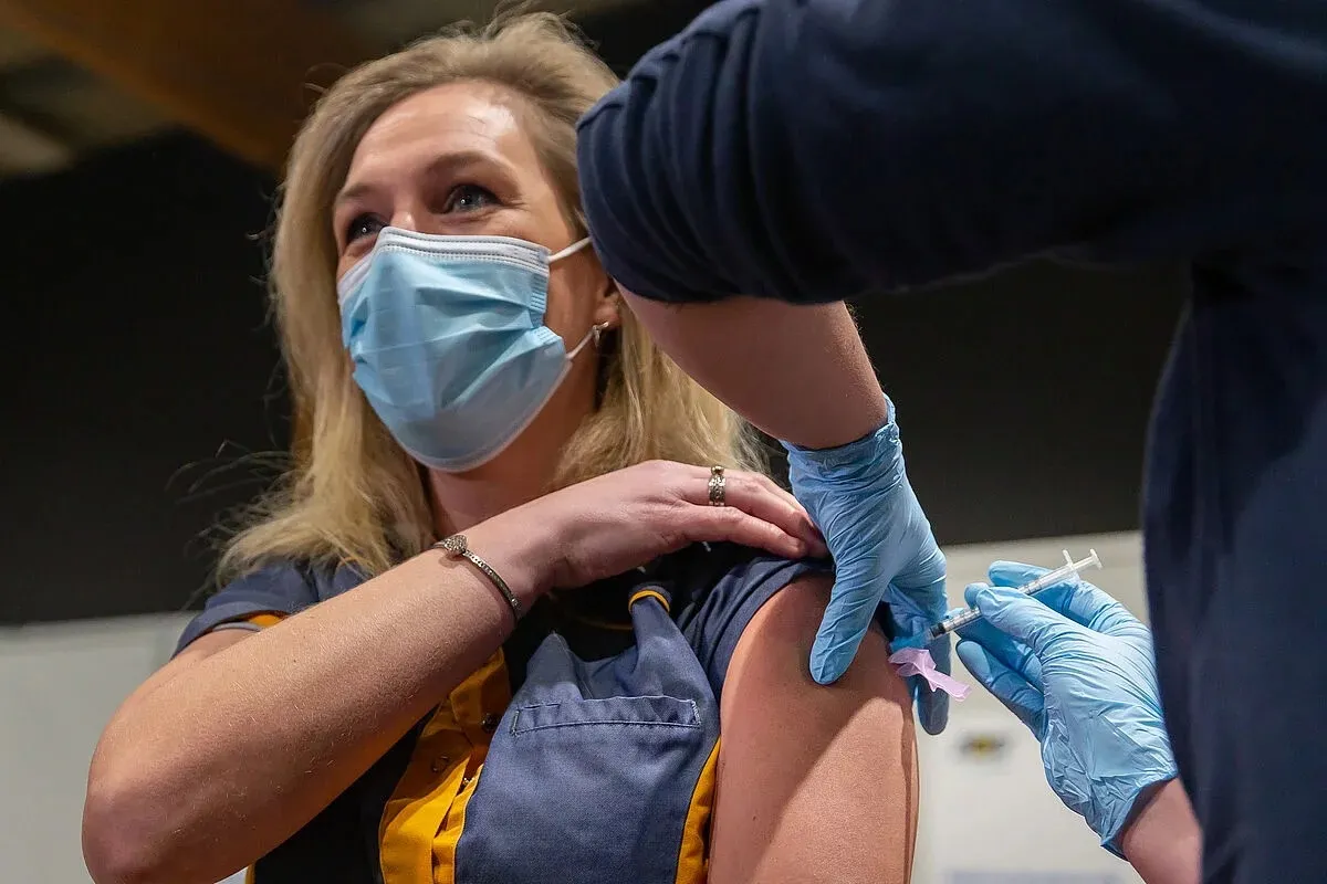 gerlinde eerste vaccinatie vr ijsselland