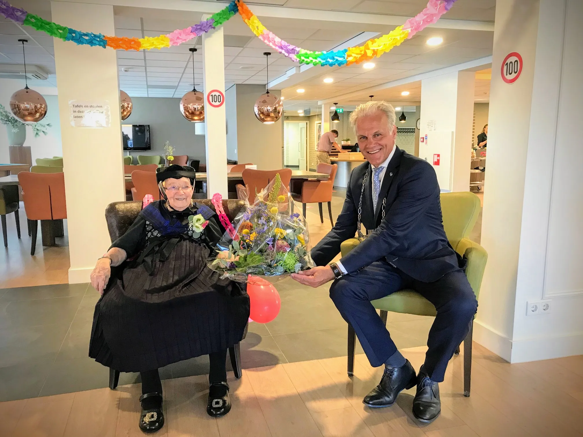 mevrouw b vos nijboer uit staphorst 100 jaar