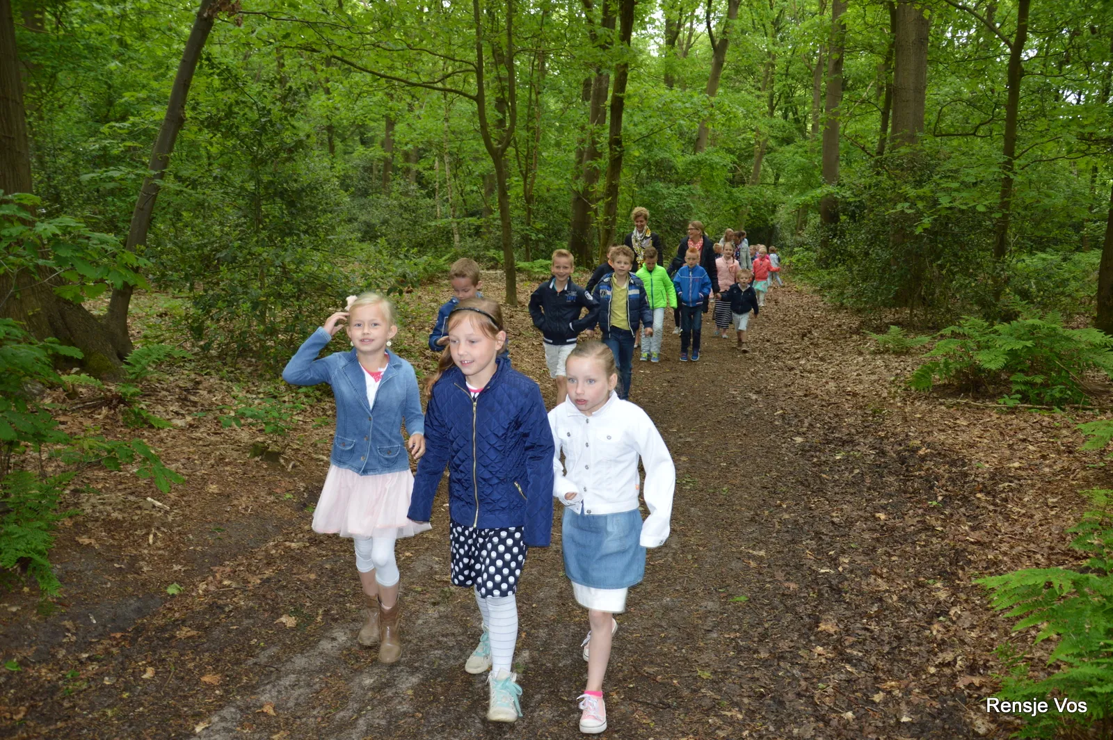 ooievaarsstation lokkerij schiphorst 20mei2016 kwa school groep3b 4b 1