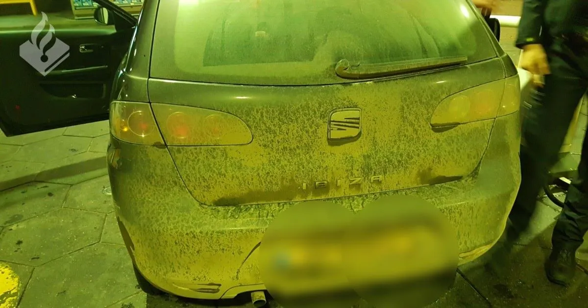 seat ibiza kentekenplaat onleesbeer politie