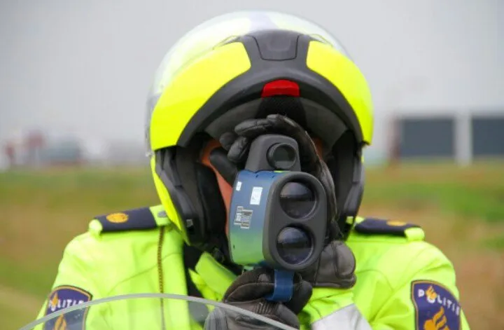 snelheidscontrole politie