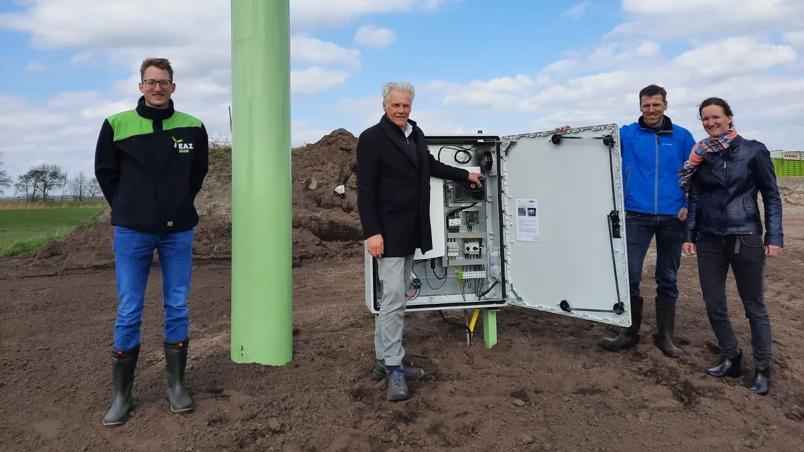 wethouder mulder start windmolen