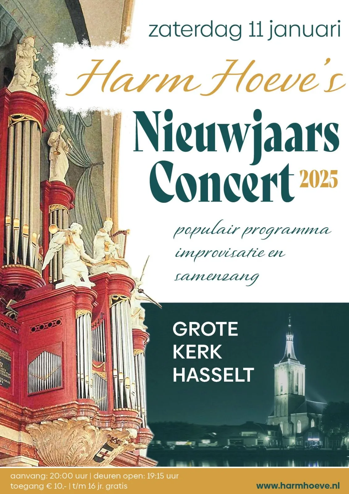 affiche hasselt nieuwjaarsconcert 2025