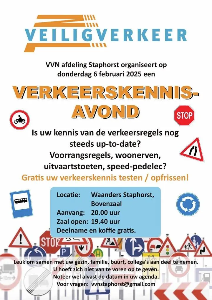 verkeerskennisavond